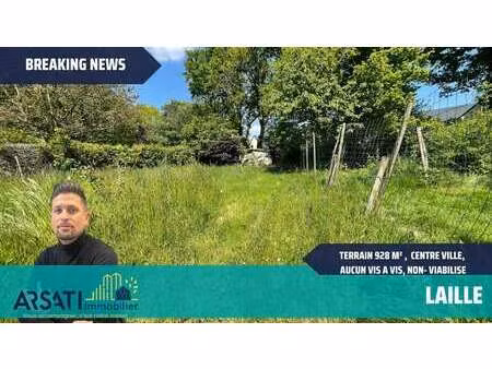 vente terrain à laillé (35890) : à vendre / 968m² laillé