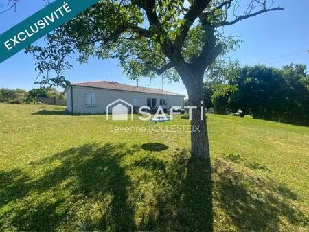 maison plain pied 107m² bouex