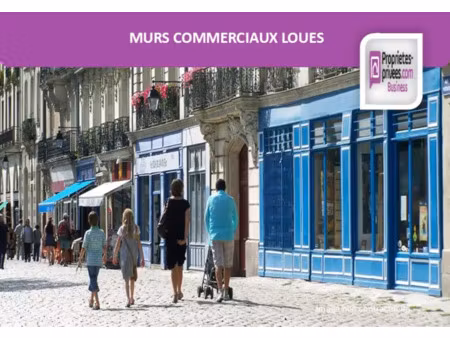 rouen rive droite ! murs commerciaux 180 m²  loués