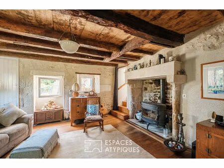 maison chaleureuse avec vue imprenable sur la vienne