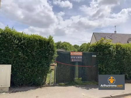 vente terrain 658 m2 à villeneuve-sur-aisne