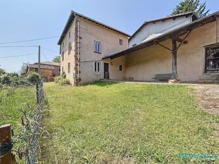 vente maison 6 pièces 123 m² à bourg-de-thizy (69240)  160 000 €