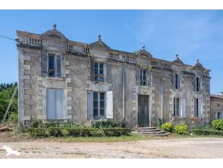 vente maison 13 pièces 600 m² écoyeux (17770)