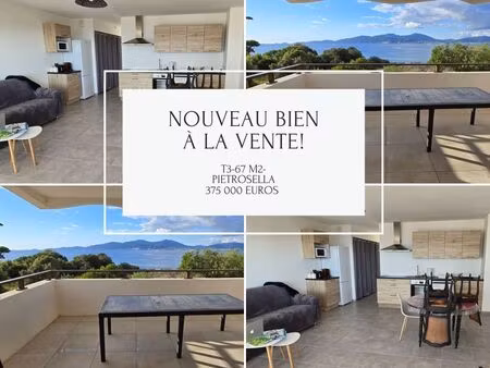 vente appartement 3 pièces 67 m² pietrosella (20166)