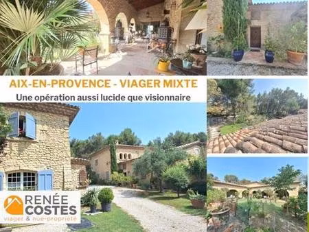 viager occupé - f89-h88 ans - les milles (13290)