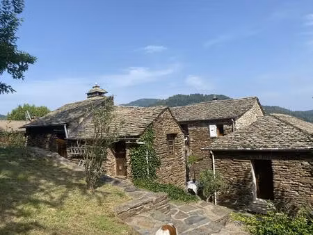 a 30 minutes d'ales  très beau mas cévenol avec 15 hectares de terre