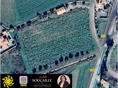 vente terrain 915 m² siran (34210)
