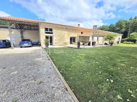 vente maison 10 pièces 379 m² à cercoux (17270)  519 000 €