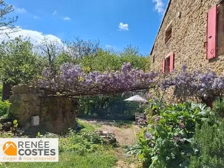 vente maison 8 pièces 260 m² à felines (07340)  324 000 €