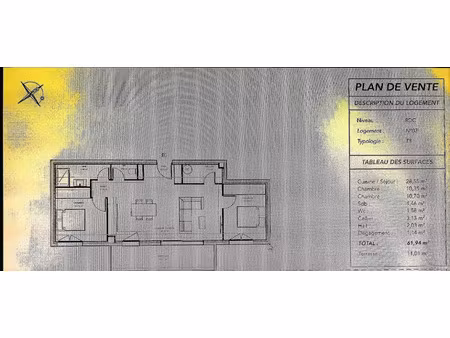 vente appartement 3 pièces 62 m² à biguglia (20620)  234 800 €