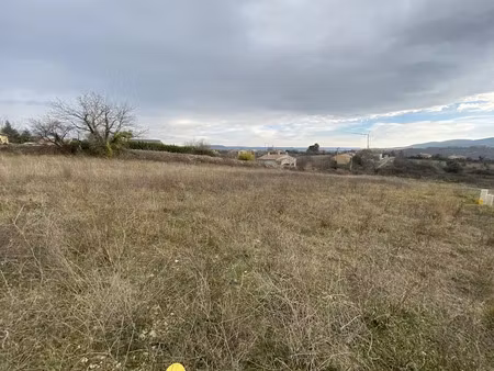 vente terrain à batir 837 m² à villeneuve-de-berg (07170)  79 000 €