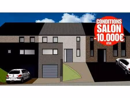 maison neuve à mons-lez-liège - vente sur plans