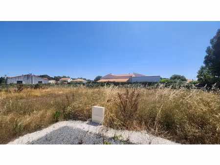 vente terrain 300 m² à vaux-sur-mer (17640)  147 000 €