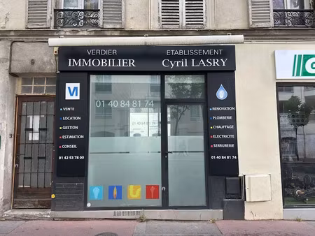 location locaux professionnels à montrouge (92120)  1 200 €