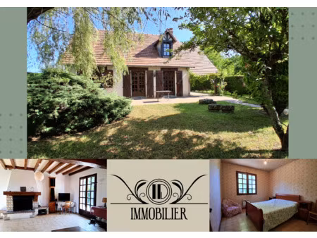 pavillon avec garage  jardin clos et arboré