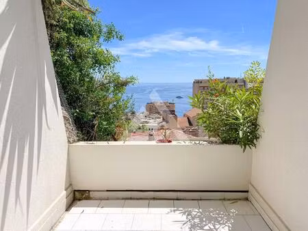 studio vue mer - beausoleil - proximite immediate de monaco