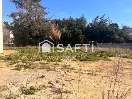 vente terrain 239 m² plaissan (34230)