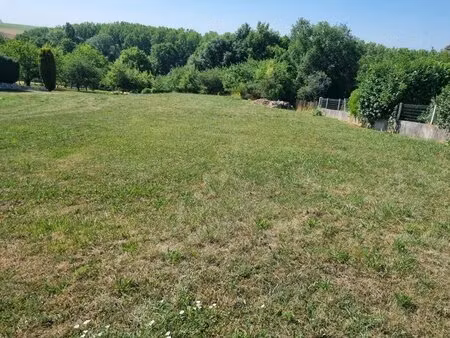 la ferté-gaucher - terrain exceptionnel 1988 m² - large façade 26 30 m - eau raccordée