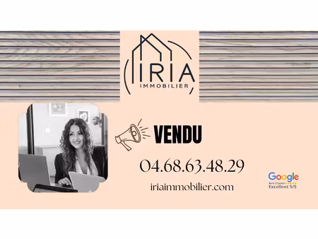 à vendre maison 3 faces avec piscine à saint-estève