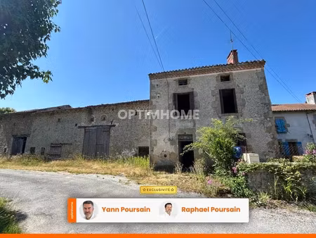 vente maison 4 pièces 109 m² à saint-sornin-leulac (87290)  25 000 €