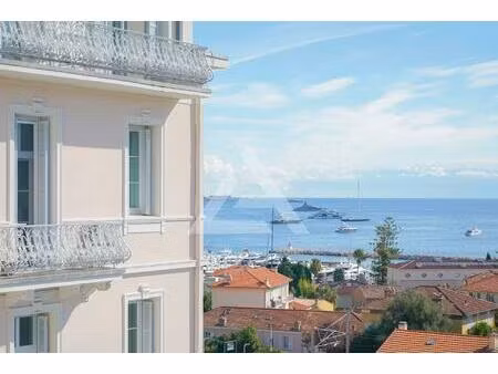 beaulieu sur mer - centre - 4 pièces vue mer - parkings & piscine