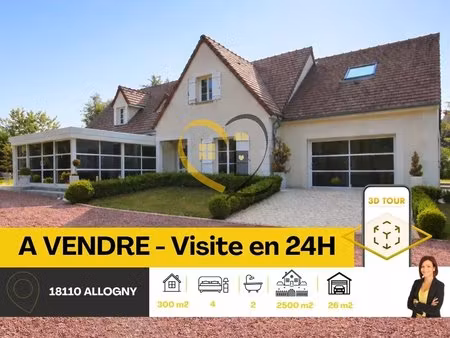 maison propriété de 300m² à allogny 18110