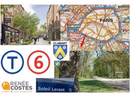 viager occupé - h78 ans - clamart (92140)