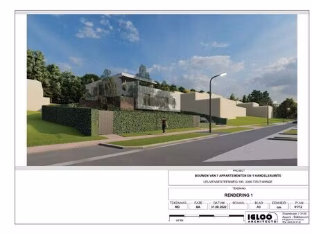 appartement te koop in tielt-winge met 2 slaapkamers