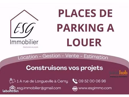parking/box vert-le-grand