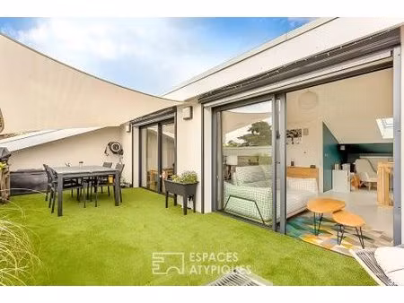 toit terrasse à bron eglise