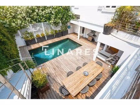 l'ecrin de borély - maison t6 de 306m2 - terrasses + piscine + garage - 13008 borely