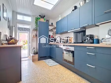 barbieux / place du travail - maison 3 chambres  bureau  jardin