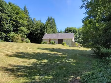maison en pierre très bien entretenue sur environ 5 000 m² de terrain