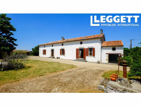 achat maison 10 pièces 251m² st pierre de juillers 17400