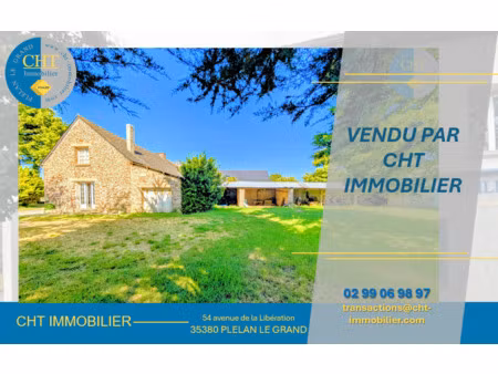 achat maison 5 pièces 110m² treffendel 35380