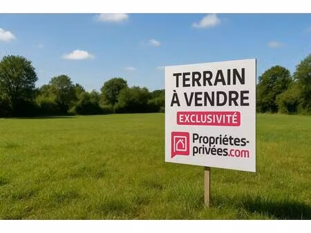 achat terrain 2 000m² foucherans 39100
