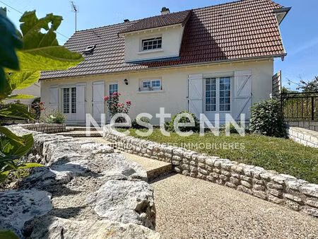 maison avec sous-sol total - 4 chambres - jardin - saint just