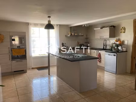 vente maison 6 pièces 180 m² à saint-aulaye (24410)  225 000 €