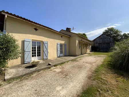 vente maison 5 pièces 107 m² liorac-sur-louyre (24520)