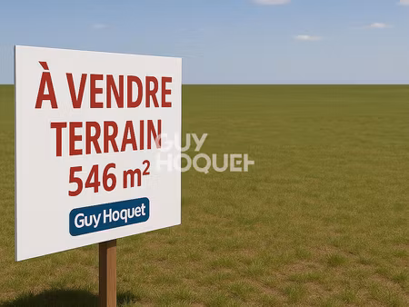 terrain à vendre de 546 00 m²