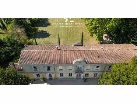 propriété avec piscine et jardin rivieres (81)