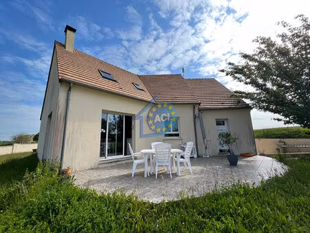 perdreauville  maison  128m² habitables  4 chambres  1600m² de terrain