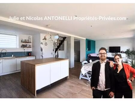 unieux 42240 maison 118m² habitables 4 chambres dépendance terrain 559m²