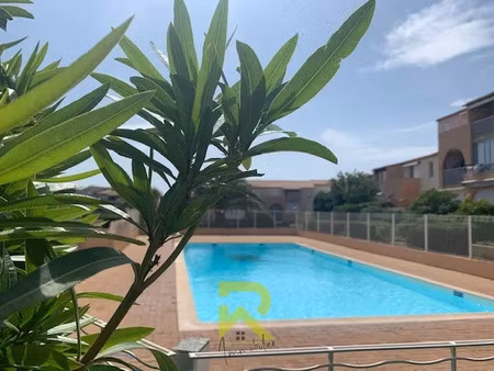 vente appartement 2 pièces 28 m² à le cap d'agde (34300)  113 000 €