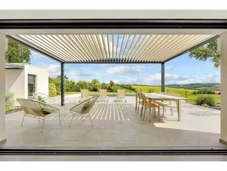 maison contemporaine avec dependance