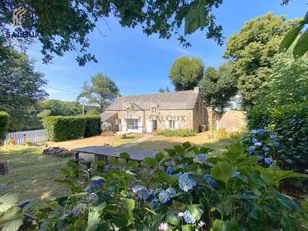 vente longere peaule - terrain avec piscine