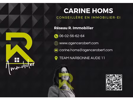 vente terrain 631 m² à ribaute (11220)  54 500 €