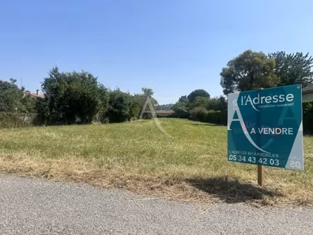 vente terrain 1200 m² à labège (31670)  214 000 €
