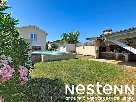 genas azieu - maison 230m² - 5 chambres -terrain - piscine