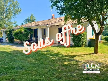 à vendre albefeuille lagarde maison 4 pièces 127m2 avec piscine et jardin sans vis à vis